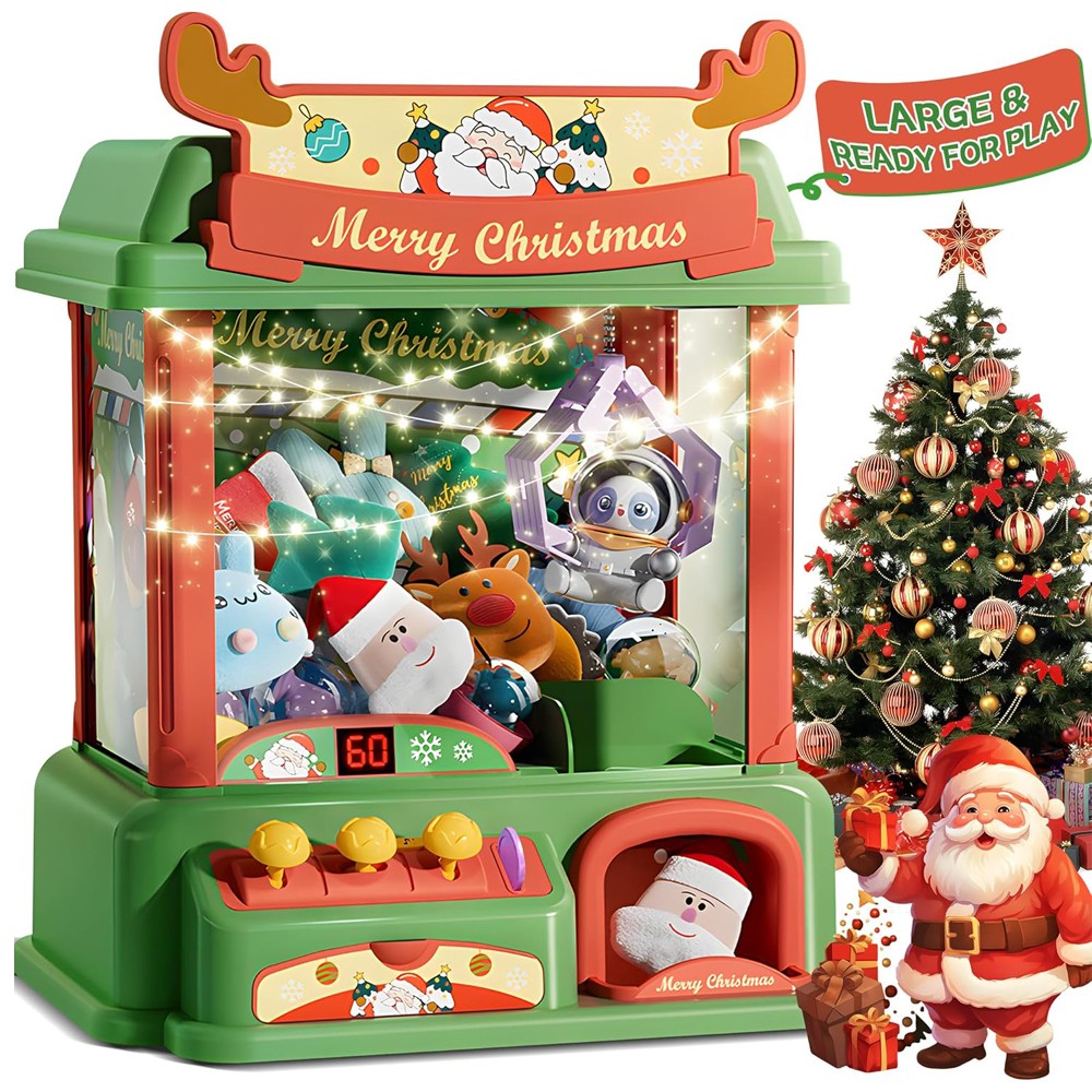 Arcade Toy Vending Machine - 어린이용 크리스마스 뽑기 미니 자판기, 캔디