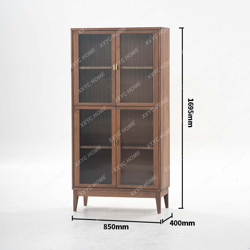 Glass Cabinet Display - 사물함, 다용도 원목 수납장, 유리 진열장