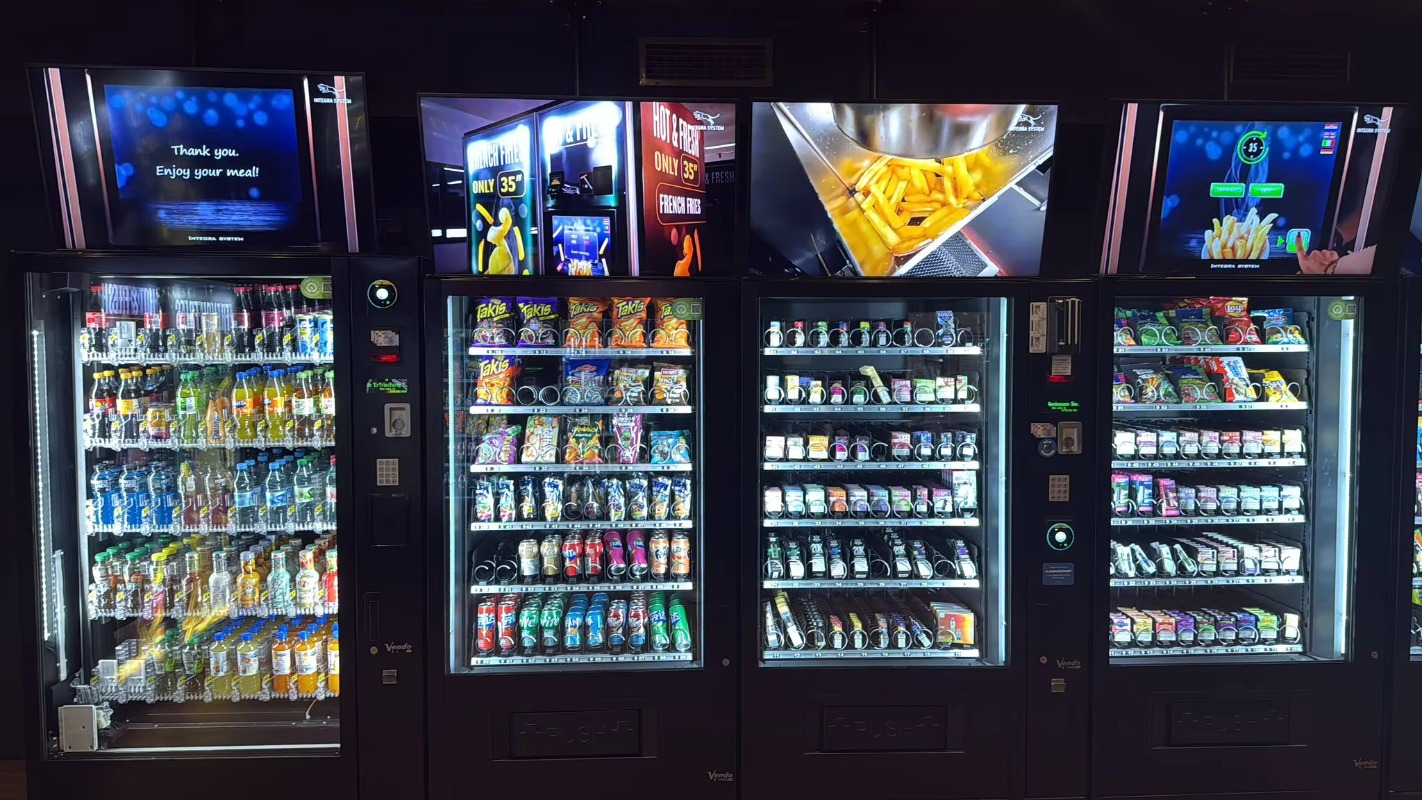 Commercial Vending Machine - 상업용 스마트 스낵 자판기 자동 판매