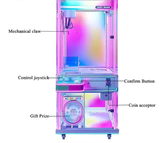 Japanese Arcade Vending Machine - 공장 제작 장난감 크레인 기계 동전