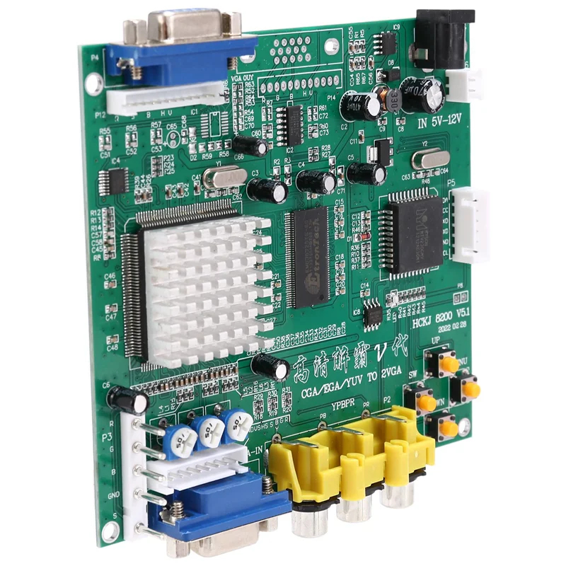 Usb Game Board Jamma - GBS8200 CGA/EGA/YUV/RGB-VGA 출력 아케이드 Jamma 게임