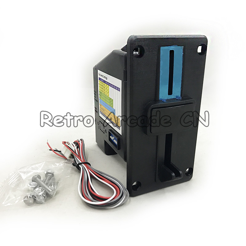 Arcade Game Vending Machine - CL LED 로고 멀티 코인 수납기,