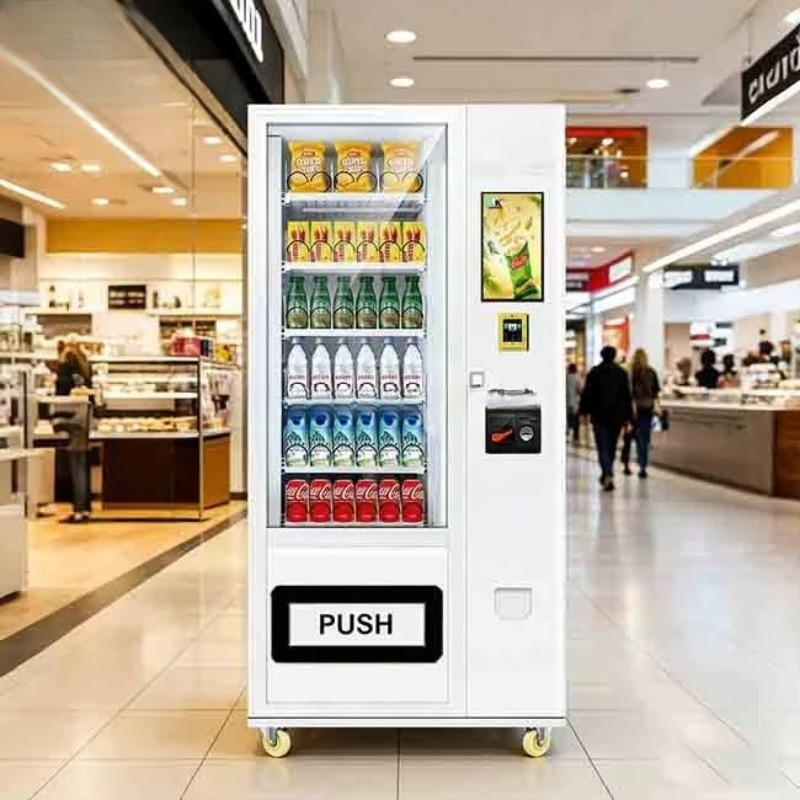 Commercial Vending Machine - 스마트 자판기 스낵 음료 터치스크린 무현금