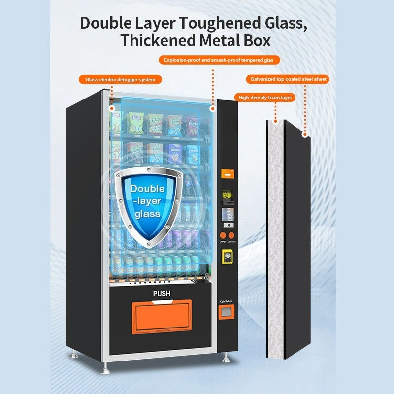 음료 및 간식 터치스크린 자판기 실내 또는 실외 상업  - Commercial Vending Machine 리뷰 및 가격