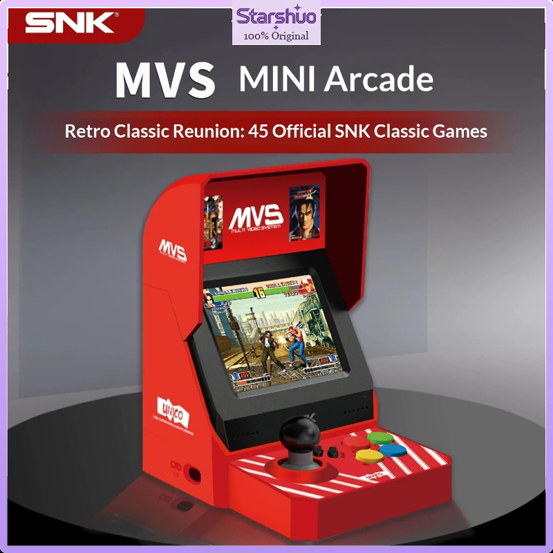 유니코 MVS 미니 아케이드 콘솔 (내장 스크린 포함) - Arcade Game Jackpot 리뷰 및 가격