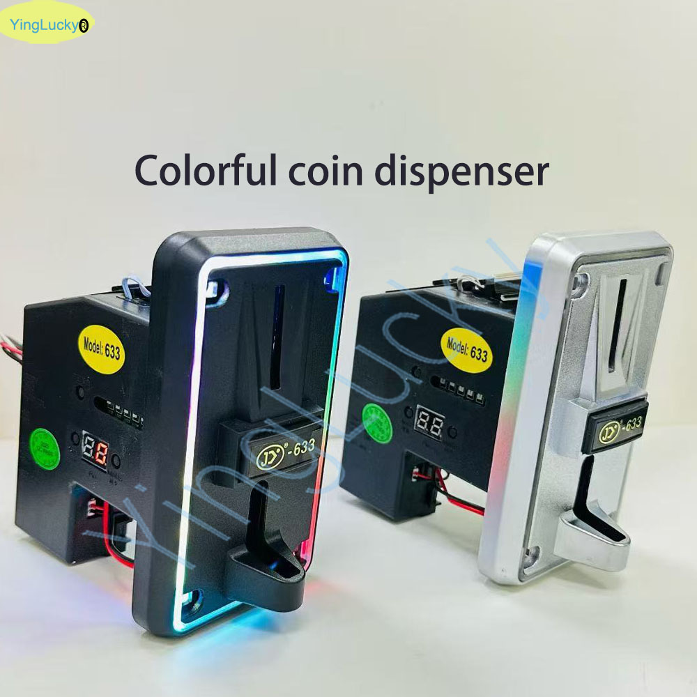 다채로운 LED 멀티 코인 수납기 코인 선택기 유로 페 - Arcade Vending Machines 리뷰 및 가격