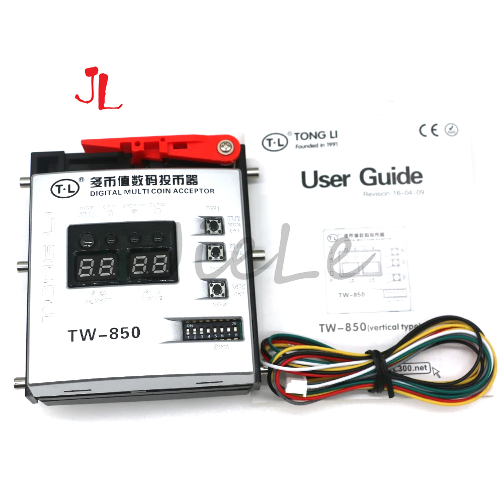 TL TW-850 멀티 코인 수락자, 5개 크기 통화  - Token Coin Mechanism 리뷰 및 가격