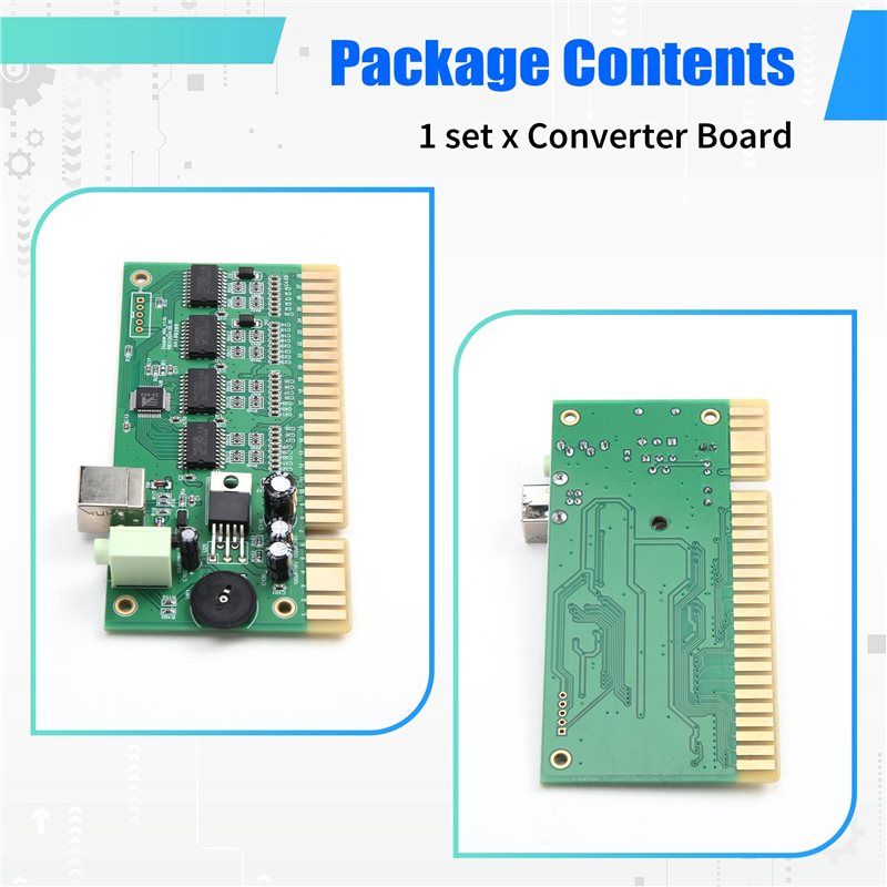 새로운 MAME 아케이드 머신은 28핀 보드 게임 컨트 - Usb Game Board Jamma 리뷰 및 가격