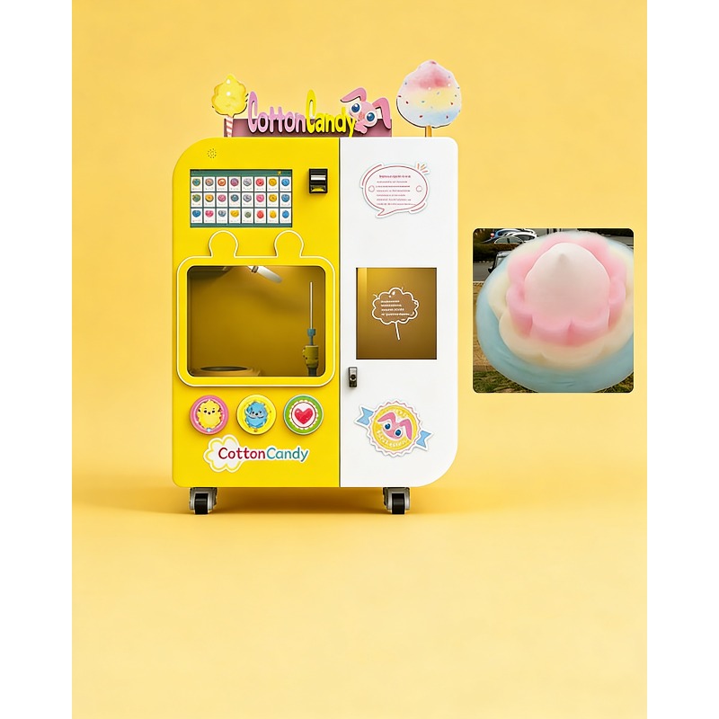 완전 자동 솜사탕 자판기(교환 시스템 포함) 상업용 4 - Commercial Vending Machine 리뷰 및 가격