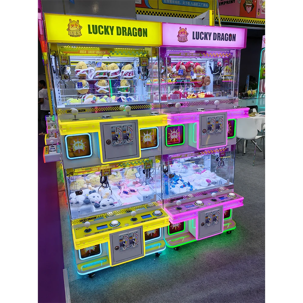 # 새로운 다채로운 집게 게임기 행운의 용 장난감 뽑기 - Arcade Toy Vending Machine 리뷰 및 가격