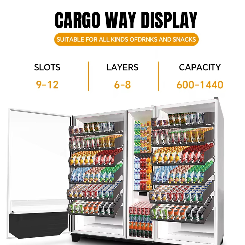 자동 냉음료 자판기 스마트 음료 스낵 식품 디스펜서 상 - Commercial Vending Machine 리뷰 및 가격