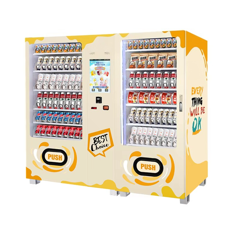 자동 냉음료 자판기 스마트 음료 스낵 식품 디스펜서 상 - Commercial Vending Machine 리뷰 및 가격