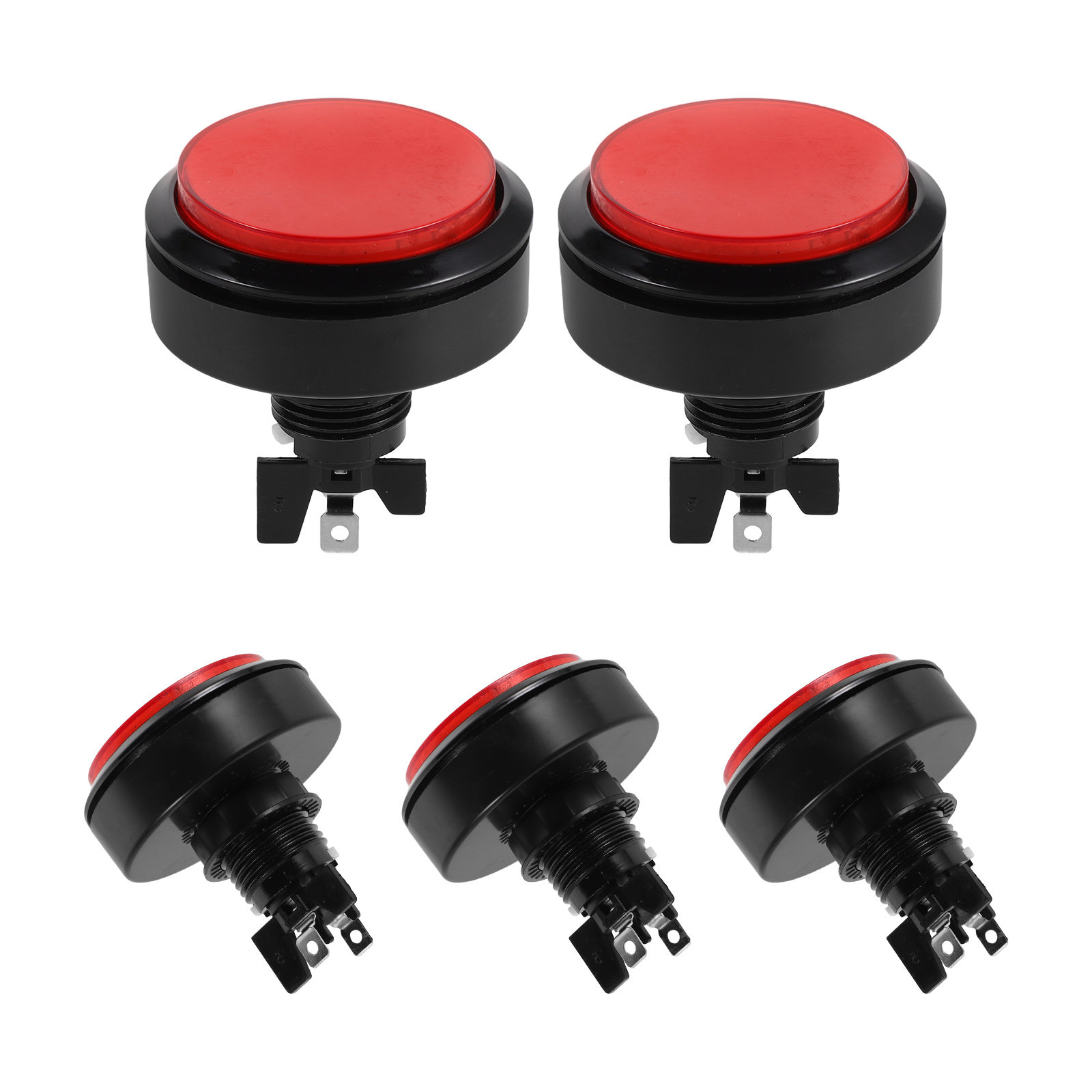 5개 60mm 아케이드 버튼 LED 조명 원형 순간 작 - Arcade Game Cabinet 리뷰 및 가격