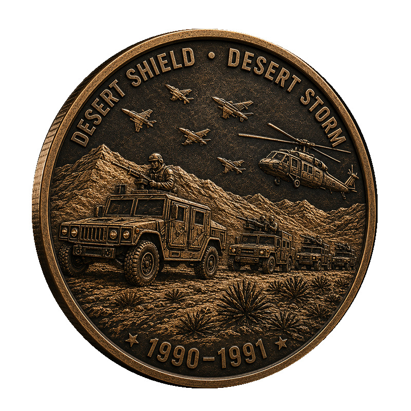 사막 방어선(Desert Shield) 사막 폭풍(De - Token Coin Mechanism 리뷰 및 가격